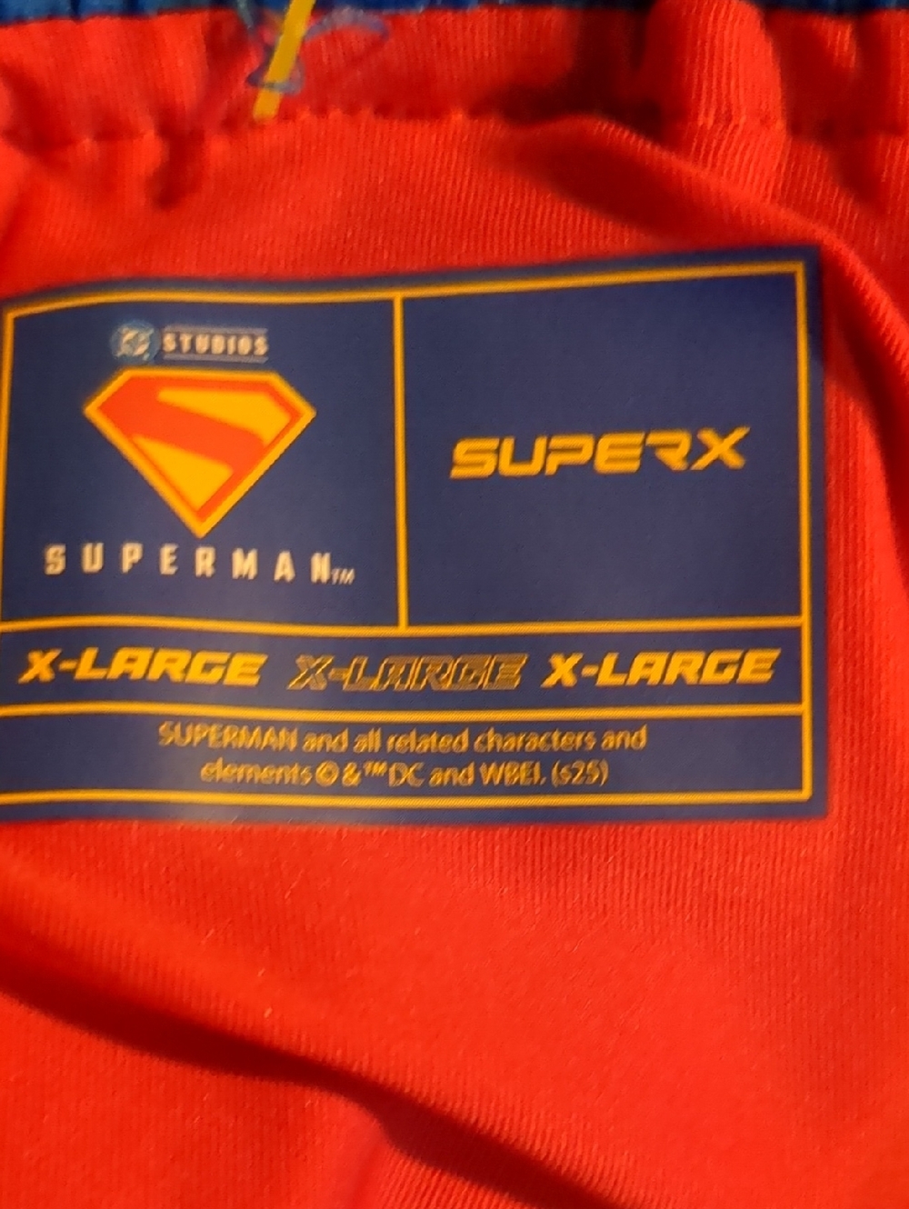 DC COMIC X SuperX SUPERMAN Performance 7" Shorts w/Liner - Picture 13 of 14